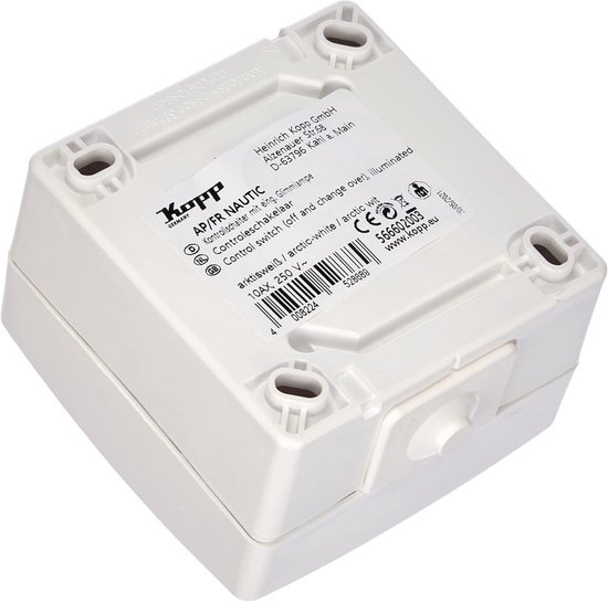 LEGRAND - Waterdichte Plexo Timer, Compleet Met Controlelampje Voor Grijze Opbouwmontage