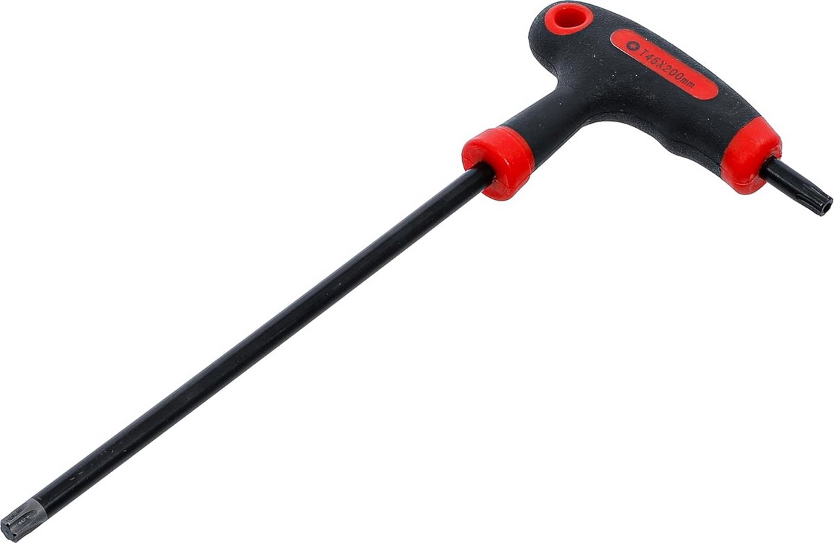 Schroevendraaier met T-greep en zijlemmet voor Torx T40 met/zonder boring