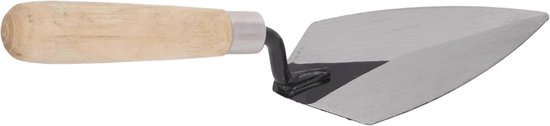 Punt Troffel - Klein Metselgereedschap - Voegen Herstellen - Volledig Geslepen - 18 cm Metaal van Merkloos	 — afbeelding 5