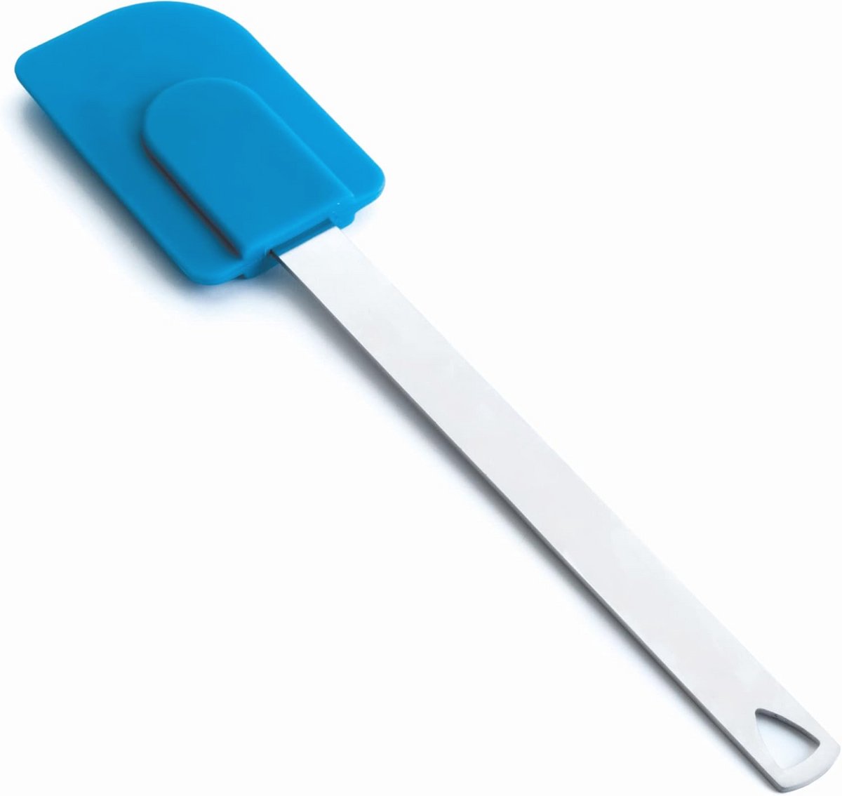 SILICONEN SPATEL BLAUW 23 CM