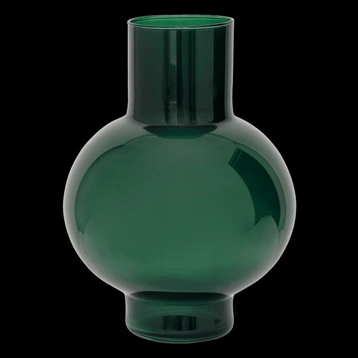 Urban Nature Culture - Vaas van gerecycled glas Tummy A