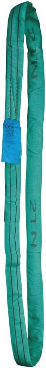 Ronde hijsband 4m - 2000 kg draagvermogen - Polyester met snij- en schuurbescherming