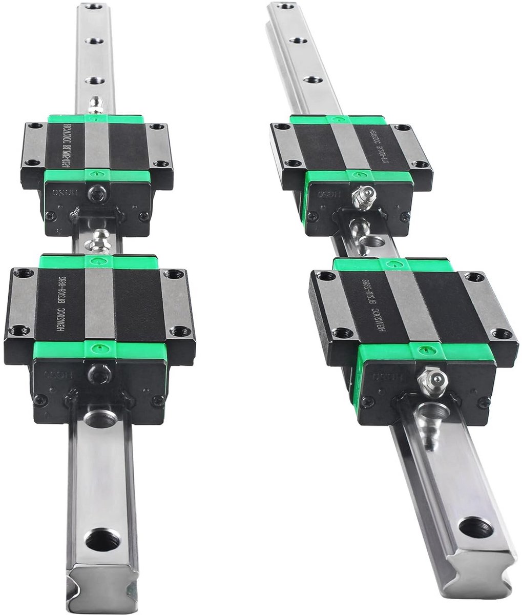 Lineaire geleiding met HGW20CC glijblokken - 1500 mm