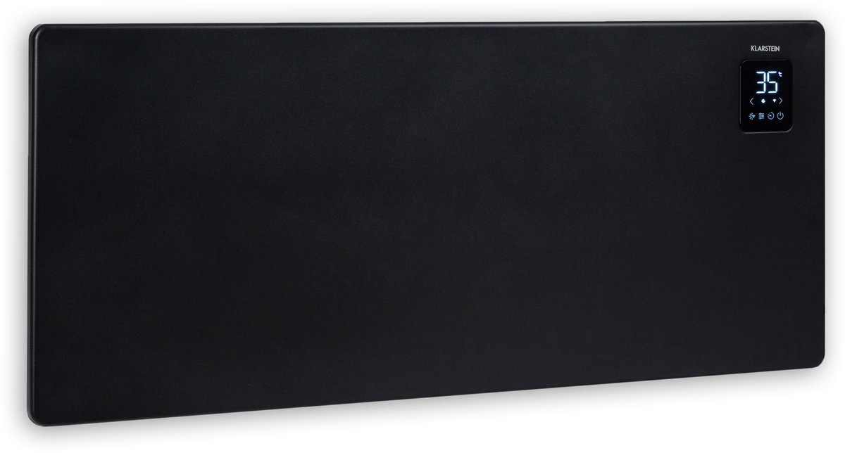 Klarstein elektrische kachel, convectiekachel, vrijstaand of wandmodel, energiebesparende elektrische kachel, app-gestuurd, stille elektrische kachel, vrijstaande elektrische radiator met thermostaat, 2500 W – foto 6