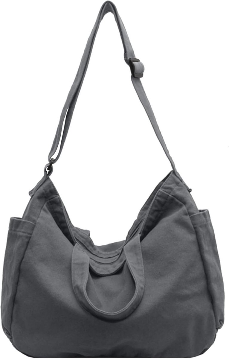 Schoudertas Uniseks Corduroy Tas Handtas voor Dames - Fashion Stoffen Shopper Tas voor Dagelijks Gebruik, Kantoor, School en Reizen