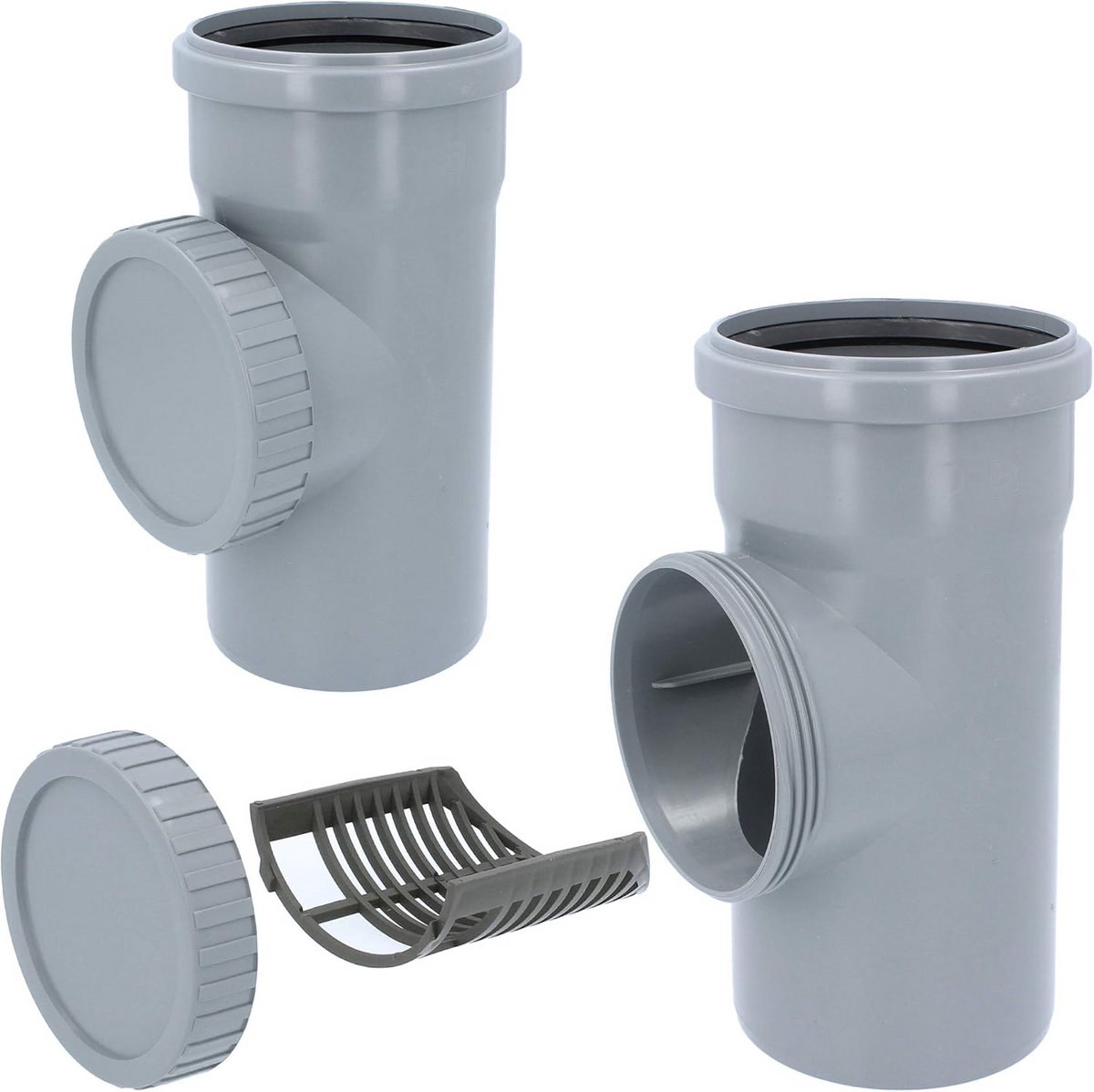 Regenpijpfilter met Zeef en Bladbescherming - Ø 110 mm