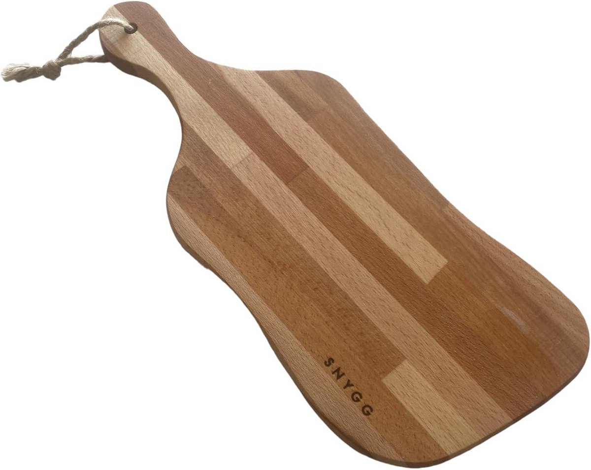 Multifunctionele Beukenhouten Plank 40 x 15 cm - Snijplank, Serveerplank en Kaasplank