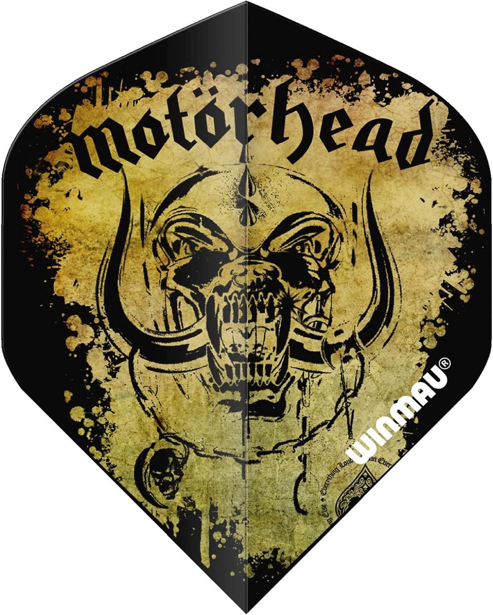 Dartvluchten Motorhead Acid Splat - Set van 3 Rhino Extra Dikke Vliegers