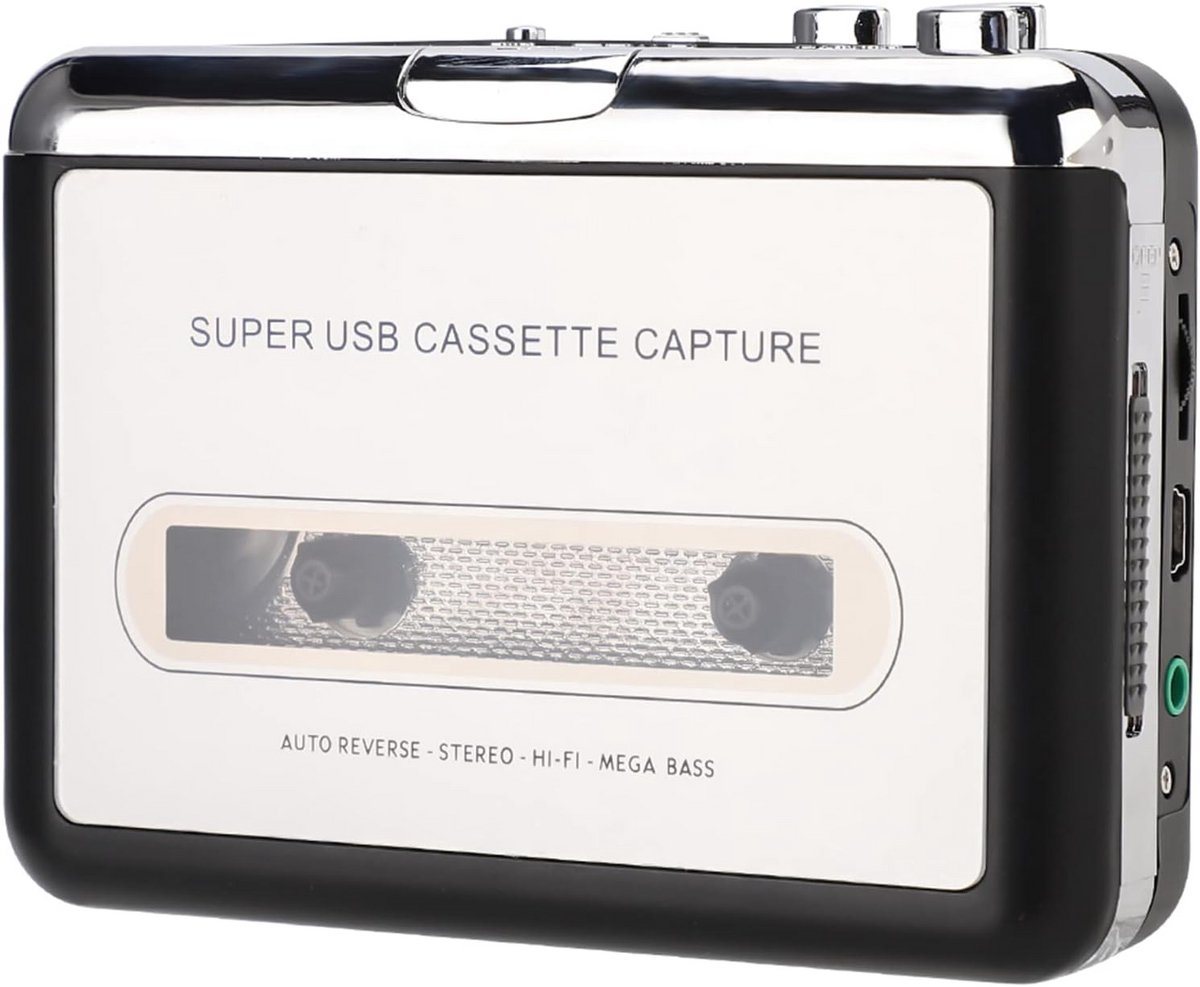 Draagbare Cassettespeler met USB naar MP3 Converter