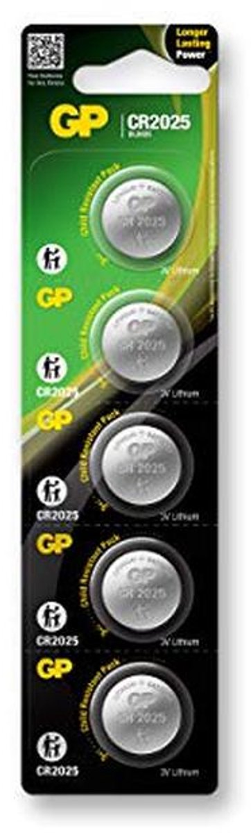 Lithium Knopcel Batterij 3V CR2025