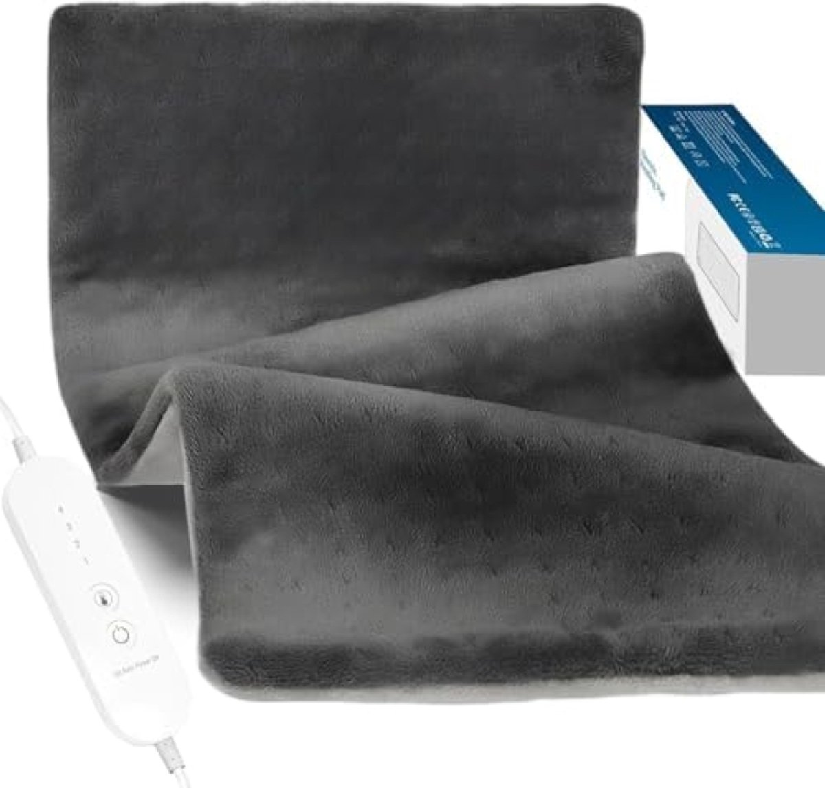 Groot elektrisch warmtekussen met automatische uitschakeling - 30x61 cm