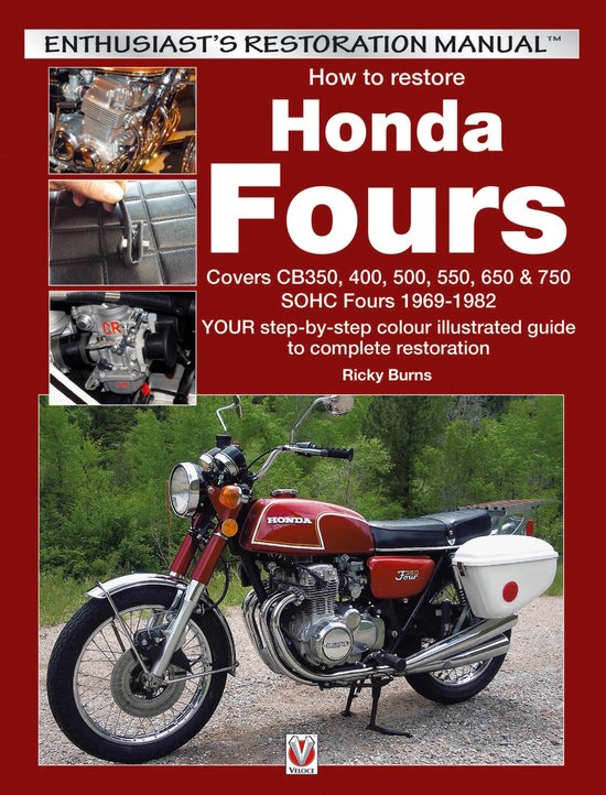 Enthusiast's Restoration Manual - How to restore Honda Fours - cover