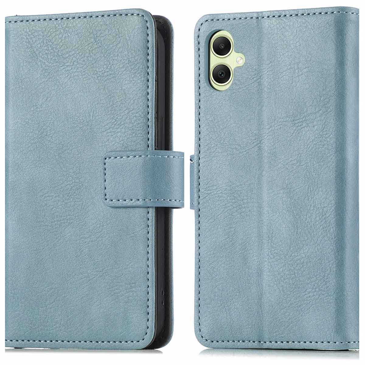 imoshion Hoesje - Geschikt voor Samsung Galaxy A05s - Luxe Bookcase - Lichtblauw