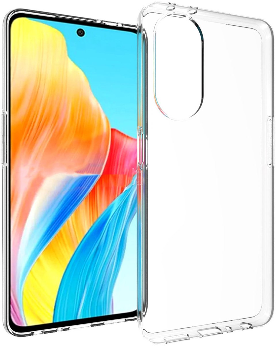 Accezz Hoesje - Geschikt voor Oppo A98 - Clear Backcover - Transparant