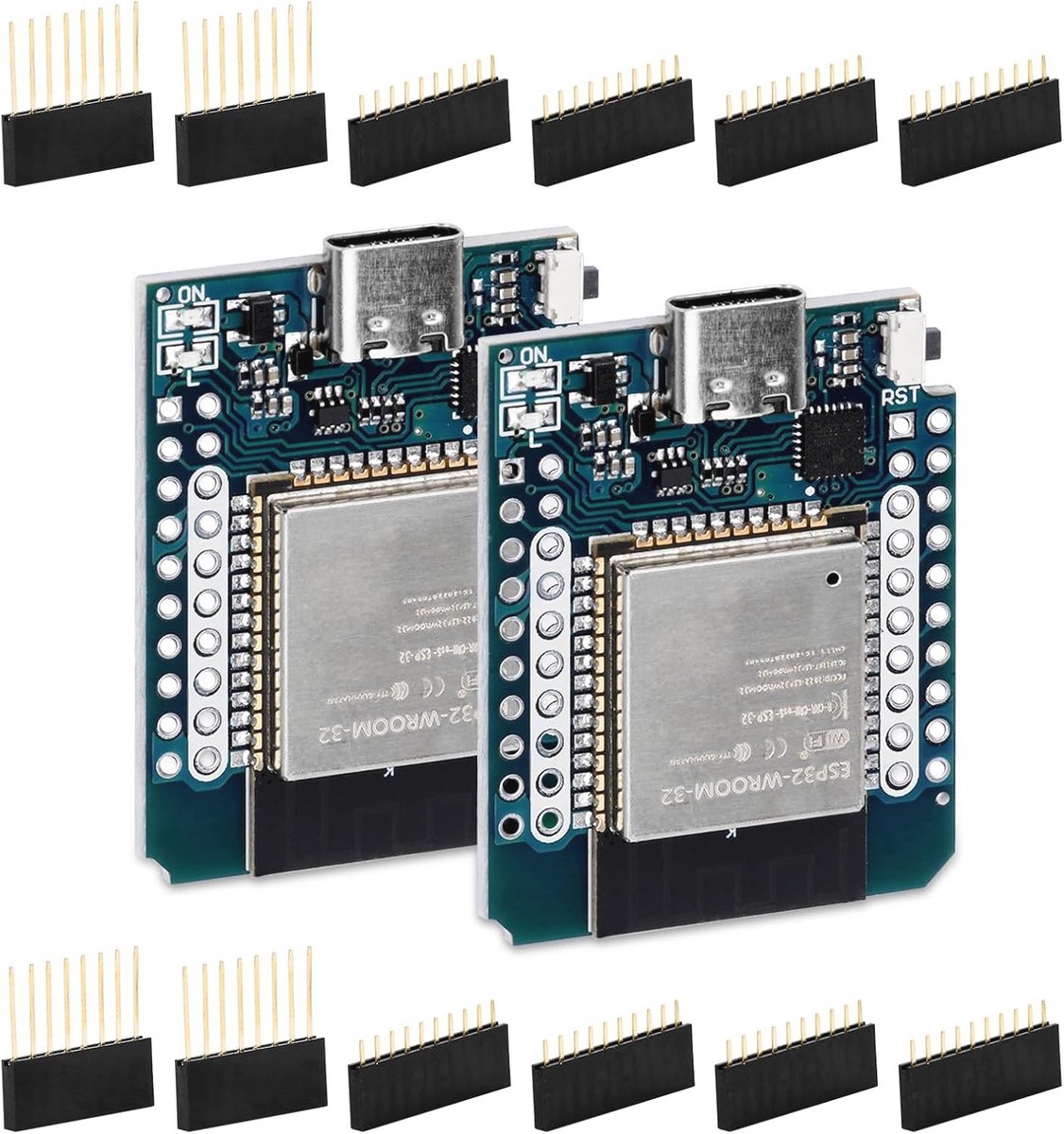 ESP32 Mini NodeMCU WiFi Bluetooth Module Ontwikkelingsboard CH9102F Chip - Compatibel met Arduino IDE