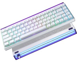 MIKIBY MAD Nano 68 Mechanical Gaming Keyboard, Hall Effect Magnetic Switches, 8K Hz Polling Rate, Rapid Trigger Adjustable Actuation, Side-Printed PBT Keycaps, 60% RGB Wired Keyboard for Mac/Win