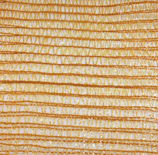 Netzakken voor Aardappelen, Uien, Groenten en Haardhout - 10 Stuks, Oranje - 40 x 60 cm van Merkloos	 — afbeelding 2