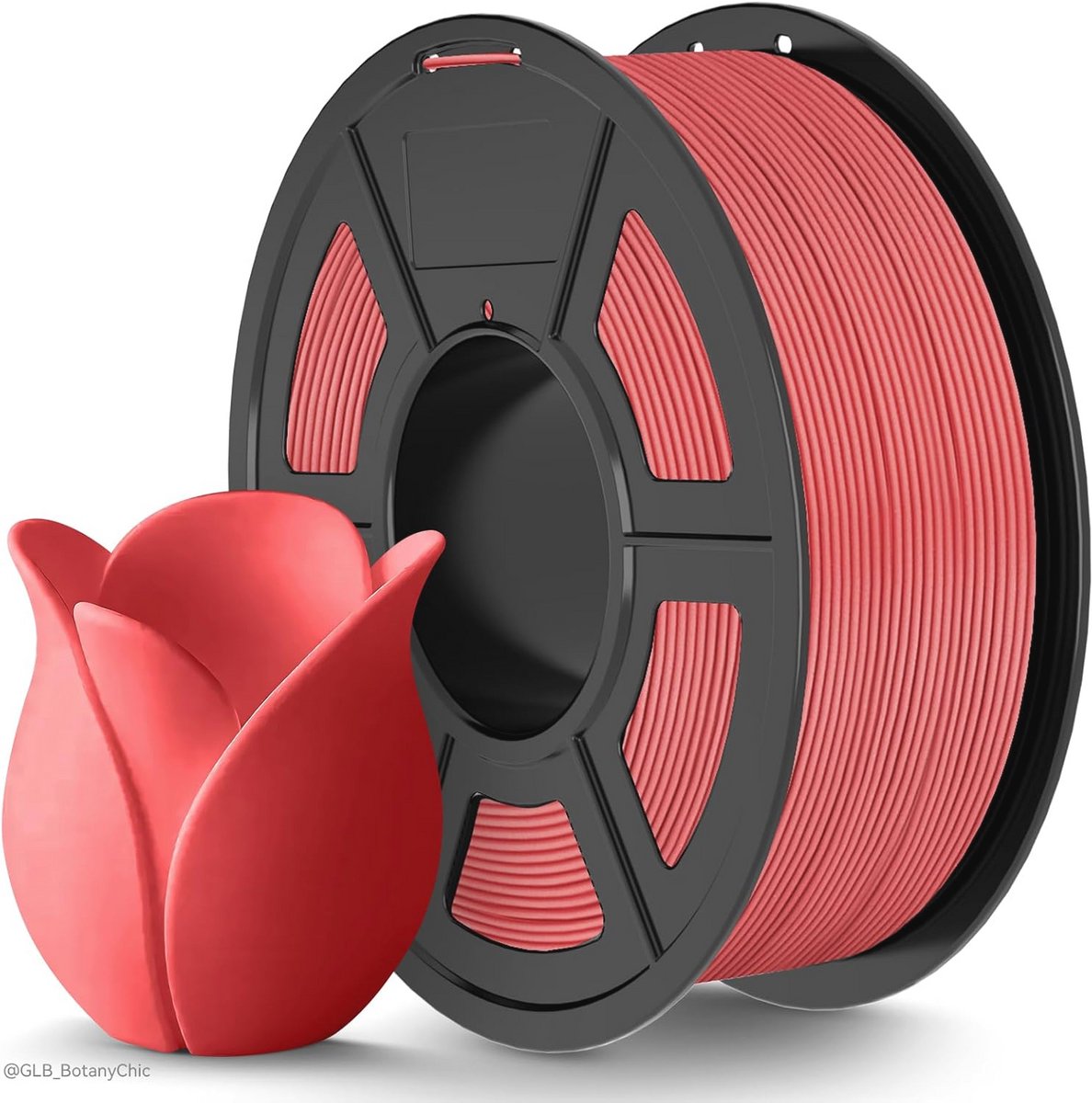Matte PLA 3D-printerfilament bundle, 6 kg, high speed design, 6 colors