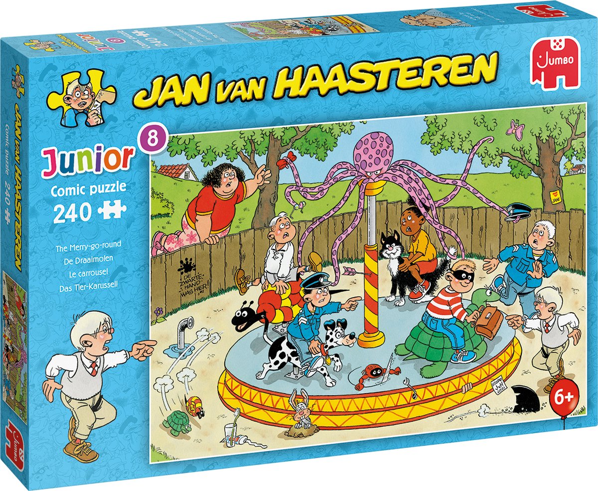 Jan van Haasteren Junior De Draaimolen puzzel - 240 stukjes - Kinderpuzzel