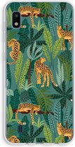 Case Company® - Samsung Galaxy A10 hoesje - Luipaard 2 - Soft Cover Telefoonhoesje - Bescherming aan alle Kanten en Schermrand