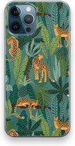 Case Company® - iPhone 12 Pro hoesje - Luipaard 2 - Soft Cover Telefoonhoesje - Bescherming aan alle Kanten en Schermrand