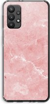 Case Company® - Samsung Galaxy A32 4G hoesje - Roze marmer - Soft Cover Telefoonhoesje - Bescherming aan alle Kanten en Schermrand
