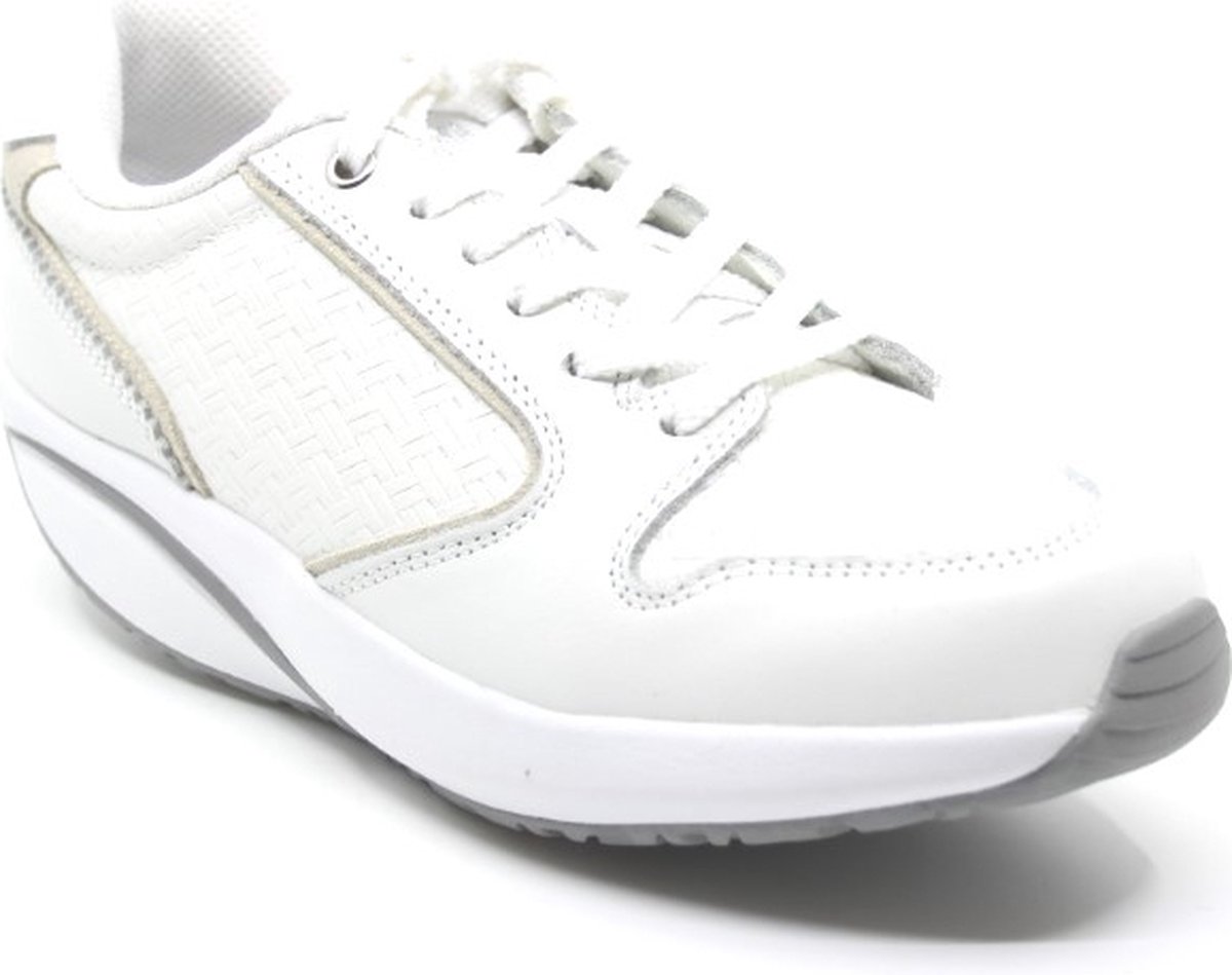 MBT, FUMA W White, 702908-16FG, Witte sneaker