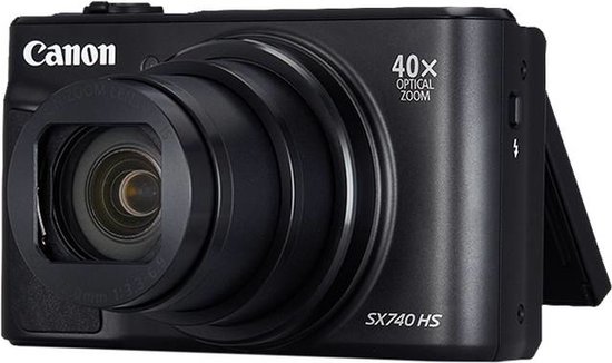 Canon Powershot SX740 HS Travel Kit Zwart | bol