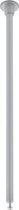 Spanningsrail Ophangset - 2 Stuks - Torna Dual - 25cm - Mat Titaan - Rond - Aluminium