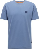 Hugo Boss - T-shirt Tales Responsible Blauw - Heren - Maat XL - Regular-fit