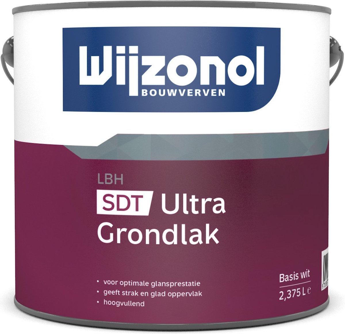 Wijzonol LBH SDT Ultra Grondlak 2,5 ltr Wit