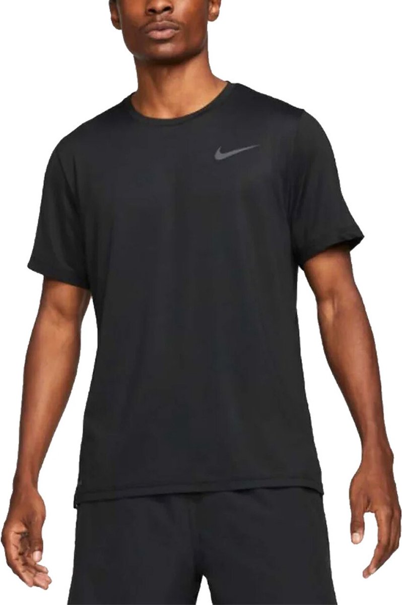 Nike Pro Dri-FIT Sportshirt Heren Zwart