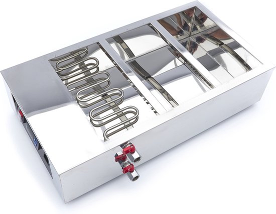 Chocoladesmelter - 6 x 1/6 GN 10 cm van Maxima — afbeelding 5
