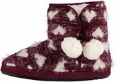 sloffen dames textiel/TPR paars maat 39-40