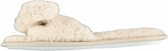 homeslippers dames textiel beige maat 37/38