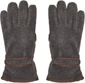 handschoenen Owen heren fleece grijs one-size
