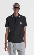 Antony Morato MMKS02114 polo shirt zwart, ,S
