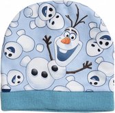 muts Frozen junior polyester/acryl lichtblauw one-size