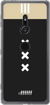 6F hoesje - geschikt voor Sony Xperia XZ2 -  Transparant TPU Case - AFC Ajax Uitshirt 2018-2019 #ffffff