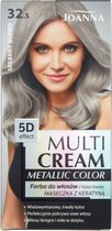 Joanna - Multi Cream Metallic Color 5D Effect Hair Dye 32.5 Silver Blonde