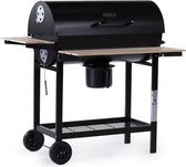 Barbecue XXL houtskool BBQ "King" - 95 x 63 x 105 cm - Zwart