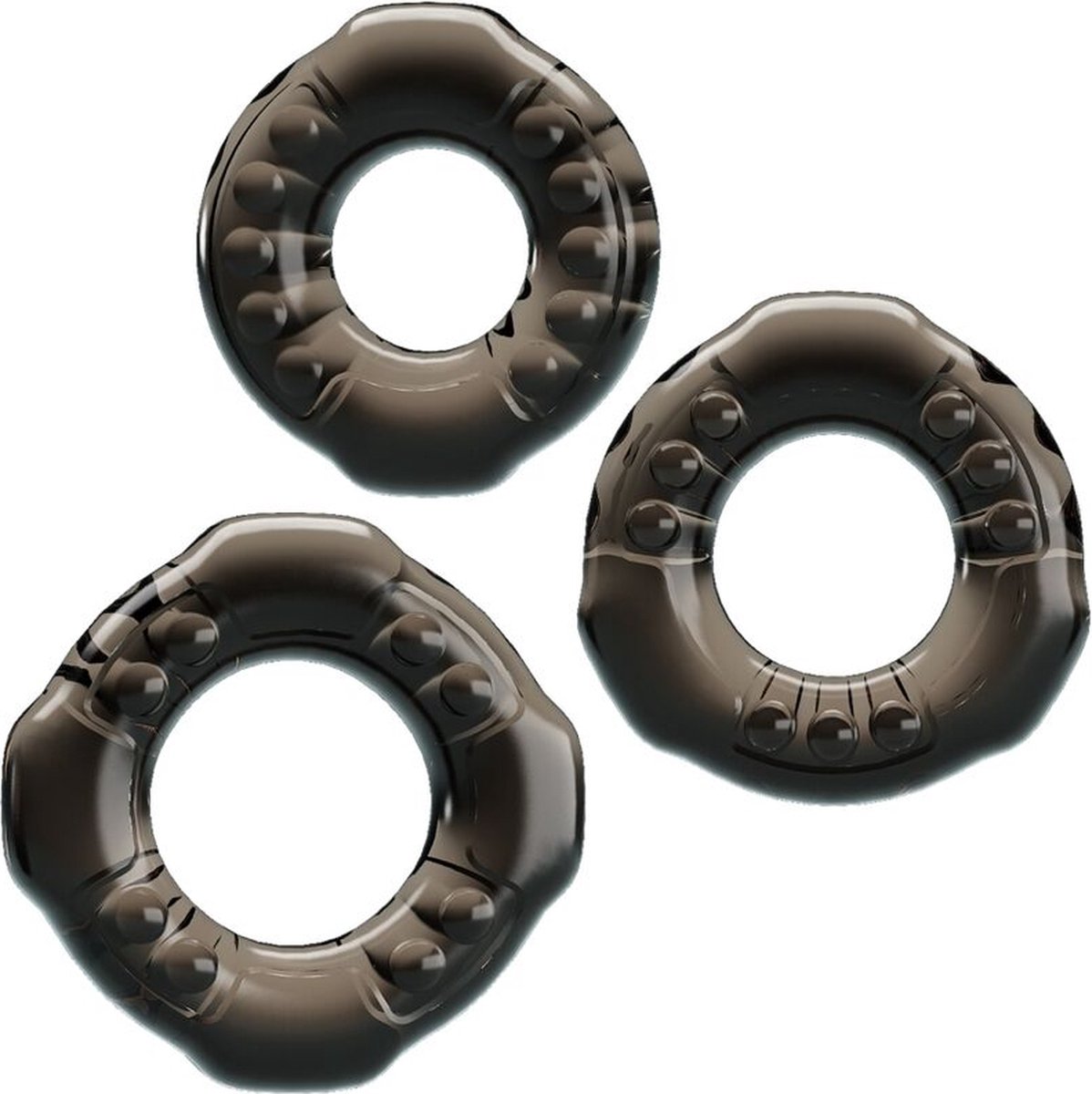 Goedkoopste Cockring Set - Zwart