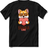 Hodl Shiba inu T-Shirt | Crypto ethereum kleding Kado Heren / Dames | Perfect cryptocurrency munt Cadeau shirt Maat XL
