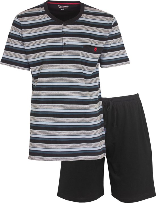 Paul Hopkins Pyjama short Homme Blauw PHSAH2105A - Tailles: L