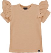 Ruffle t-shirt peach /