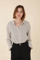 Dames Blouse Sophyline Beige Size : L
