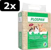 2x PLOSPAN HOUTVEZEL 10KG 160LTR