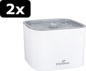 2x EYENIMAL BLOOM PET FOUNTAIN 2LTR