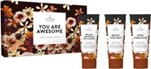 The Gift Label - Brievenbus verzorging geschenkset - You are awesome