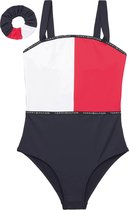 Tommy Hilfiger - Meisjes - Badpak - Donkerblauw - 152/164